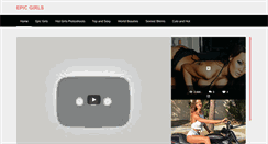Desktop Screenshot of epicgirls.com